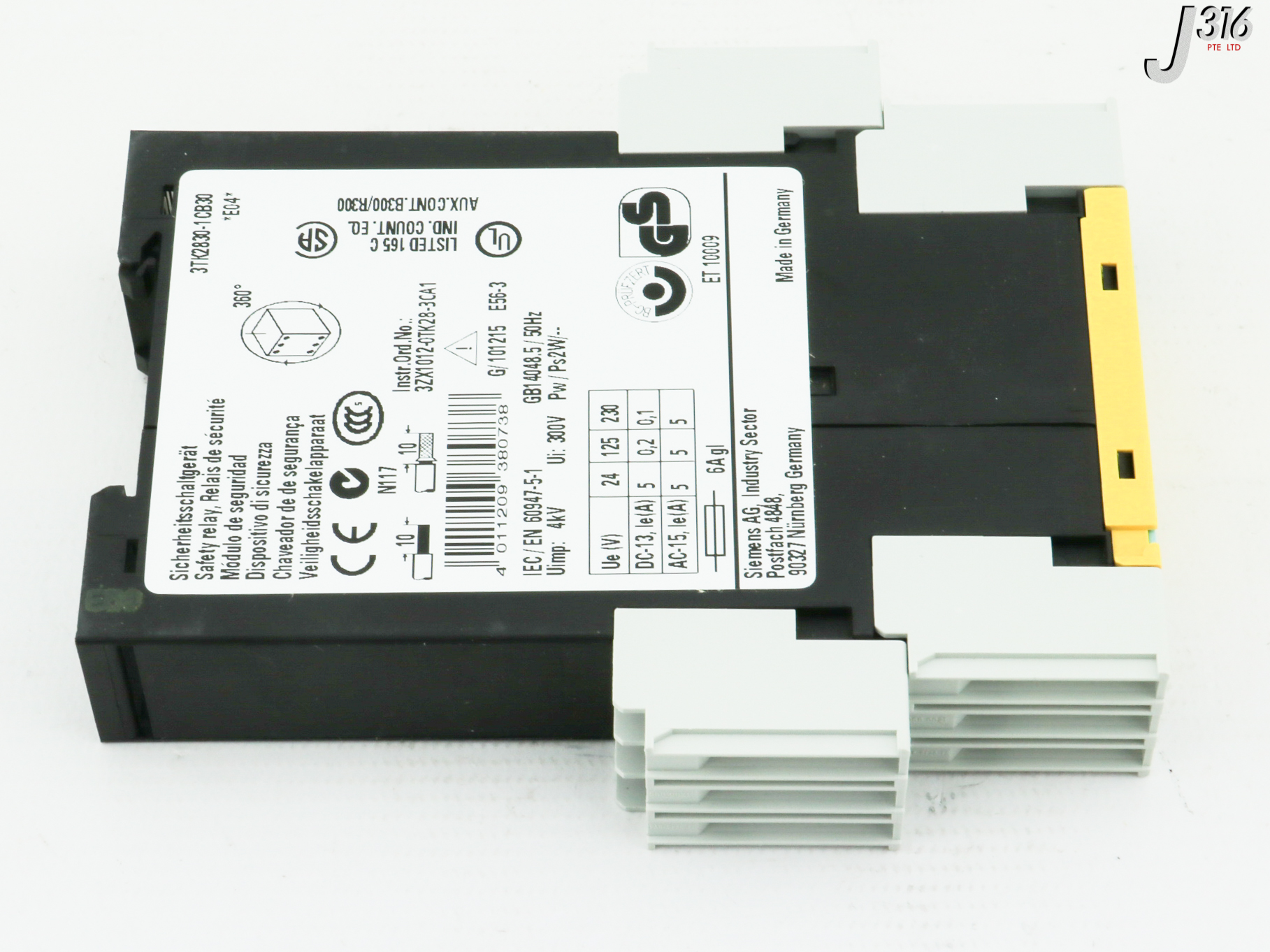 31908 SIEMENS SAFETY RELAY (NEW) 3TK2830-1CB30 | eBay